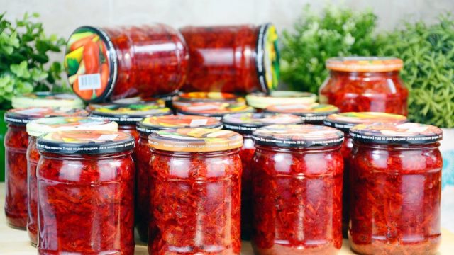 Приготовление борщевой заправки с капустой