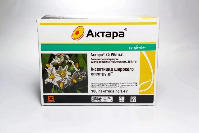 Препарат Актара для защиты растений