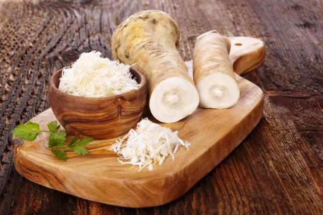 Корень хрена для домашних заготовок