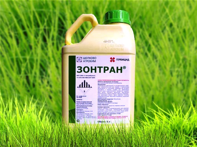 Зонтран для защиты пасленовых