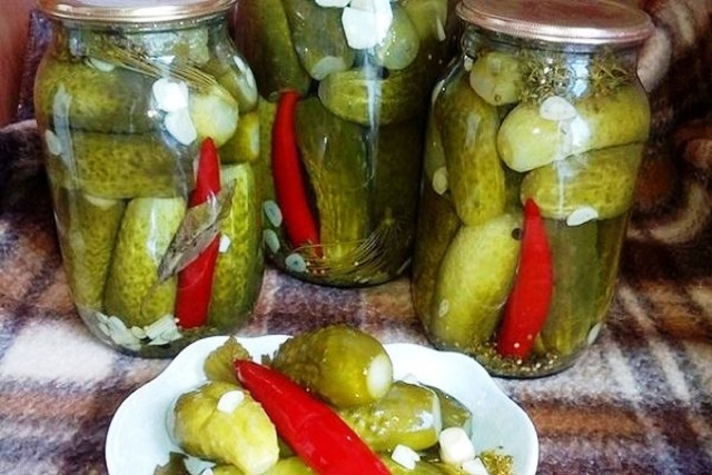 Острые маринованные заготовки