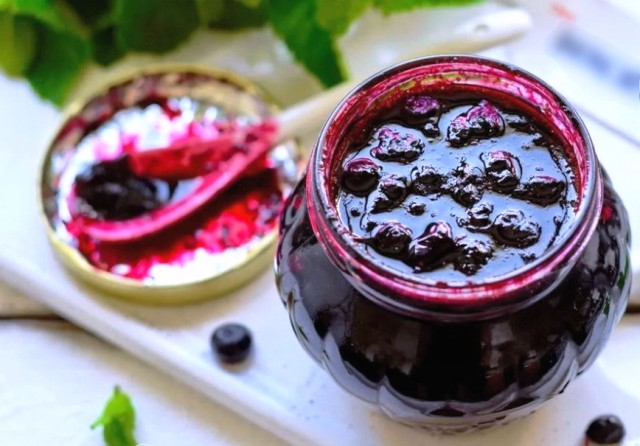Варенье из голубики с апельсиновыми нотками