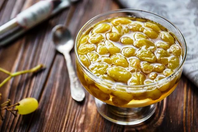 Варенье из винограда кишмиш без косточек