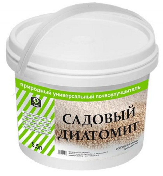 почвоулучшитель диатомит садовый