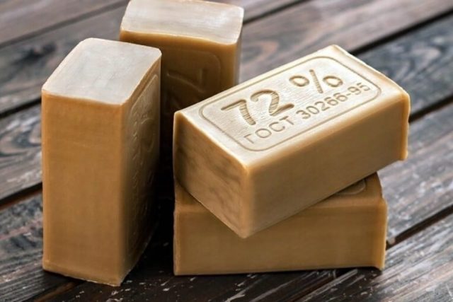 Приготовление раствора из хозяйственного мыла