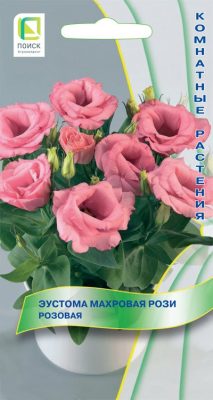 Эустома махровая розовая
